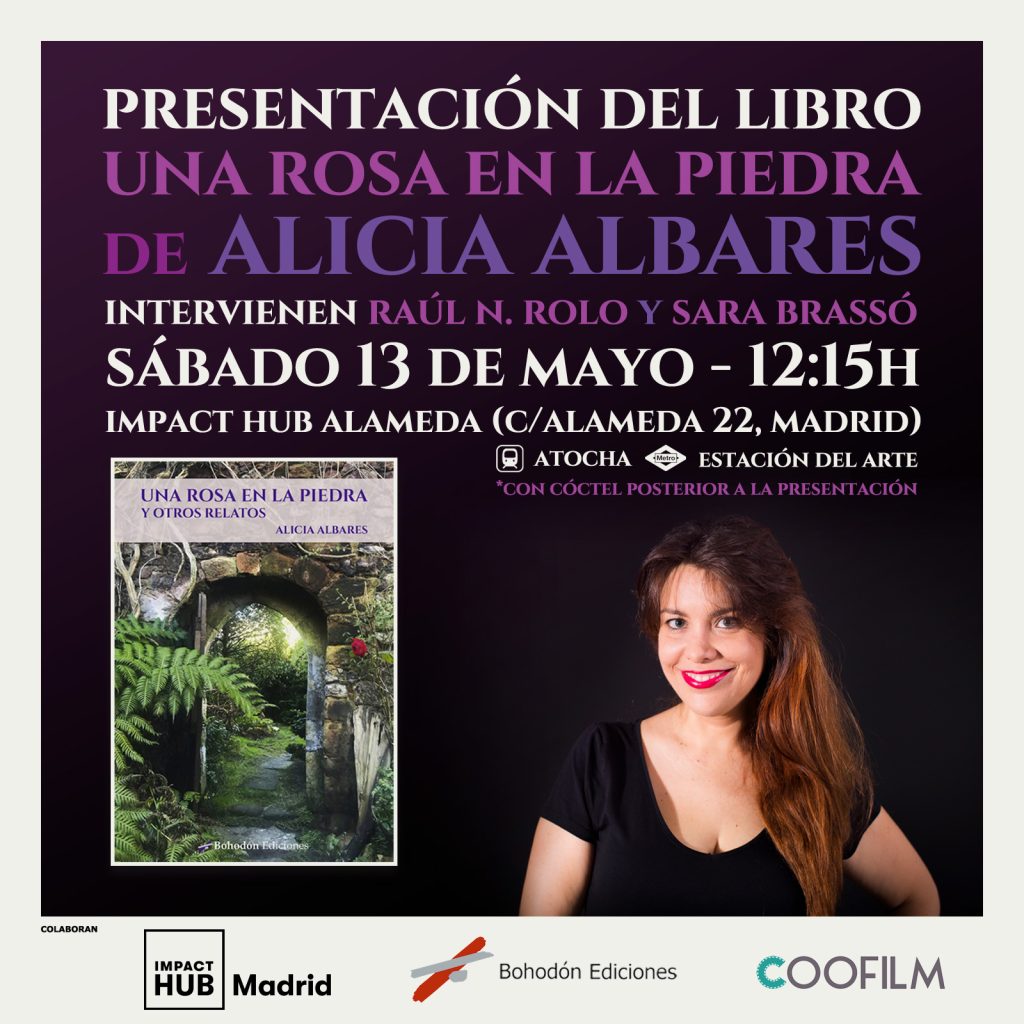<strong>PRESENTACIÓN DEL LIBRO UNA ROSA EN LA PIEDRA, DE ALICIA ALBARES</strong> <strong>PRESENTACIÓN DEL LIBRO UNA ROSA EN LA PIEDRA, DE ALICIA ALBARES</strong>